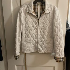 Quilted Burberry Jacket - used but in great condition